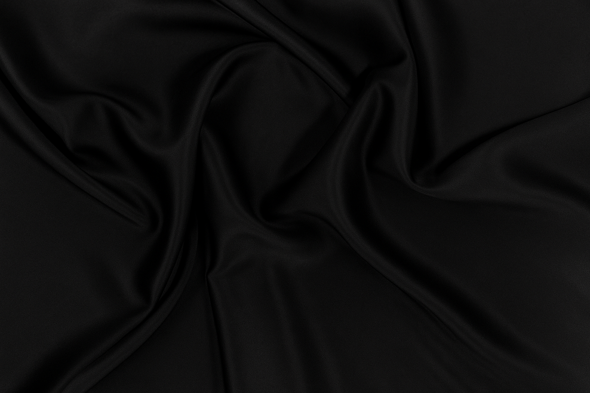 Bonnet 100% Mulberry Silk - Midnight Black