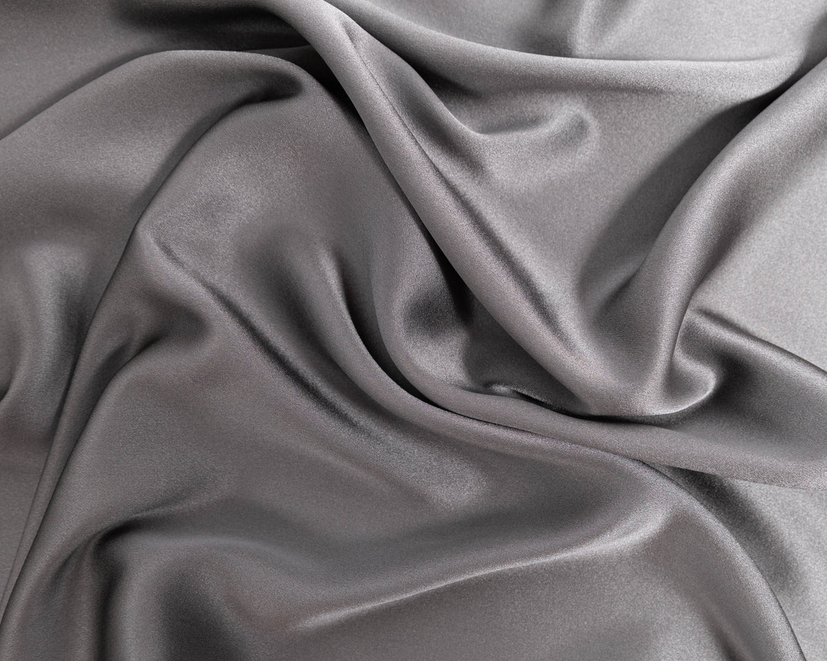 Bonnet 100% Mulberry Silk - Charcoal