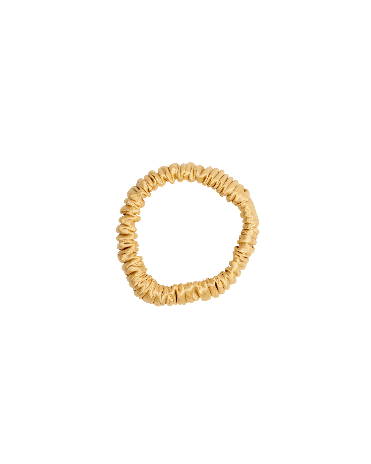 Skinny 100% Mulberry Silk - Champagne