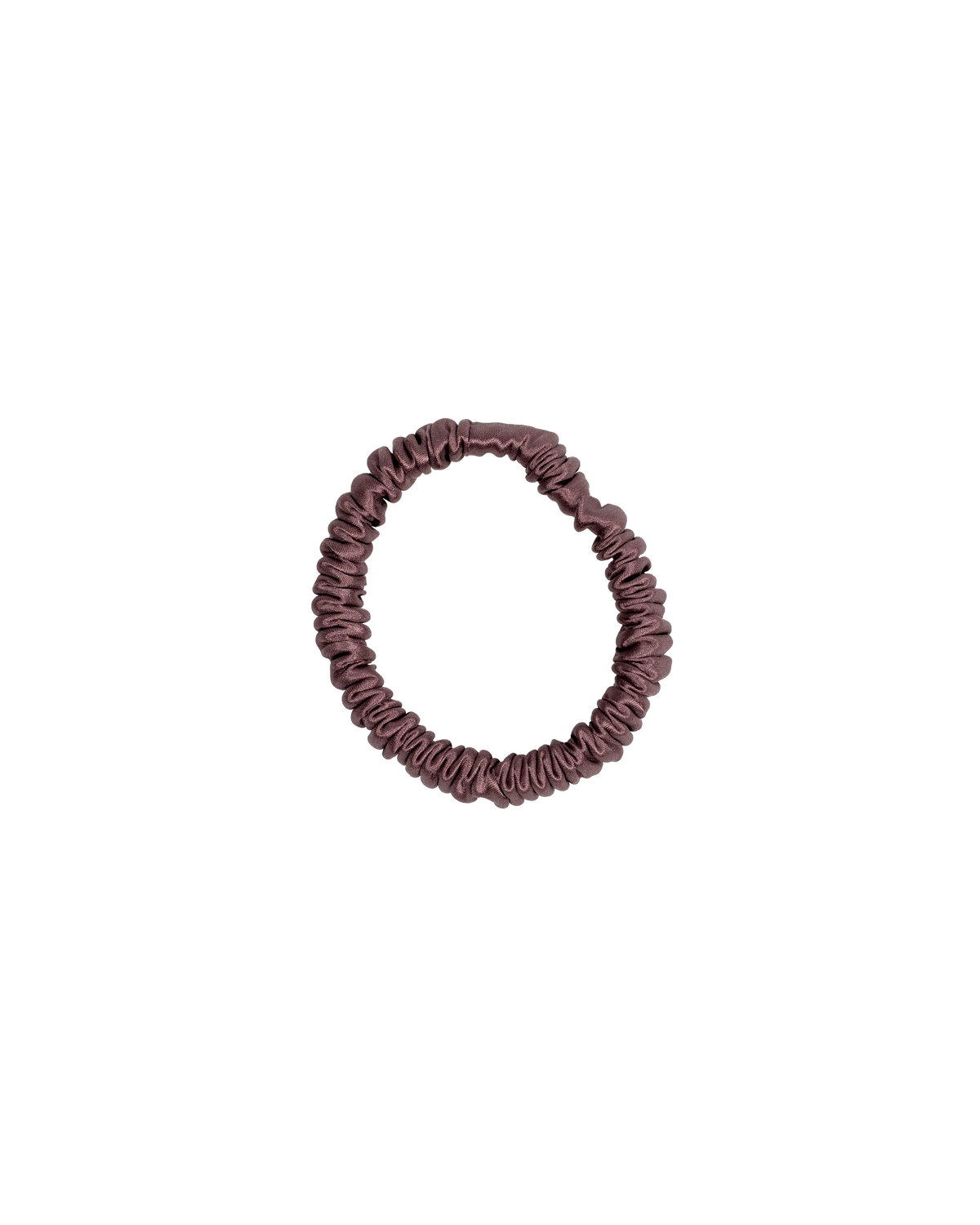 Skinny 100% Mulberry Silk - Mocha