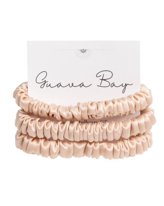 Mulberry Silk Skinny Set (3-Pack) - Nude Rosé