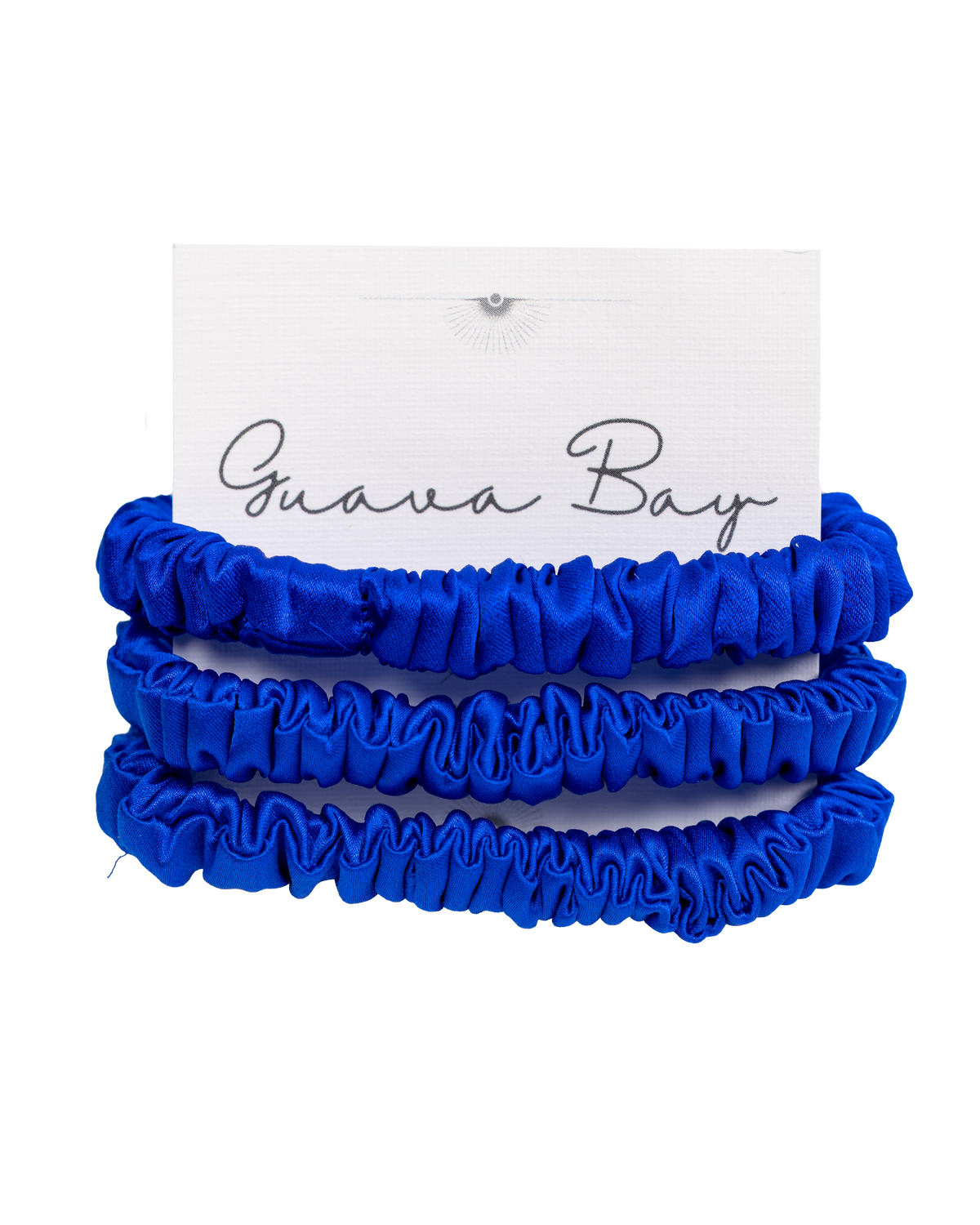 Mulberry Silk Skinny Set (3-Pack) - Electric Blue