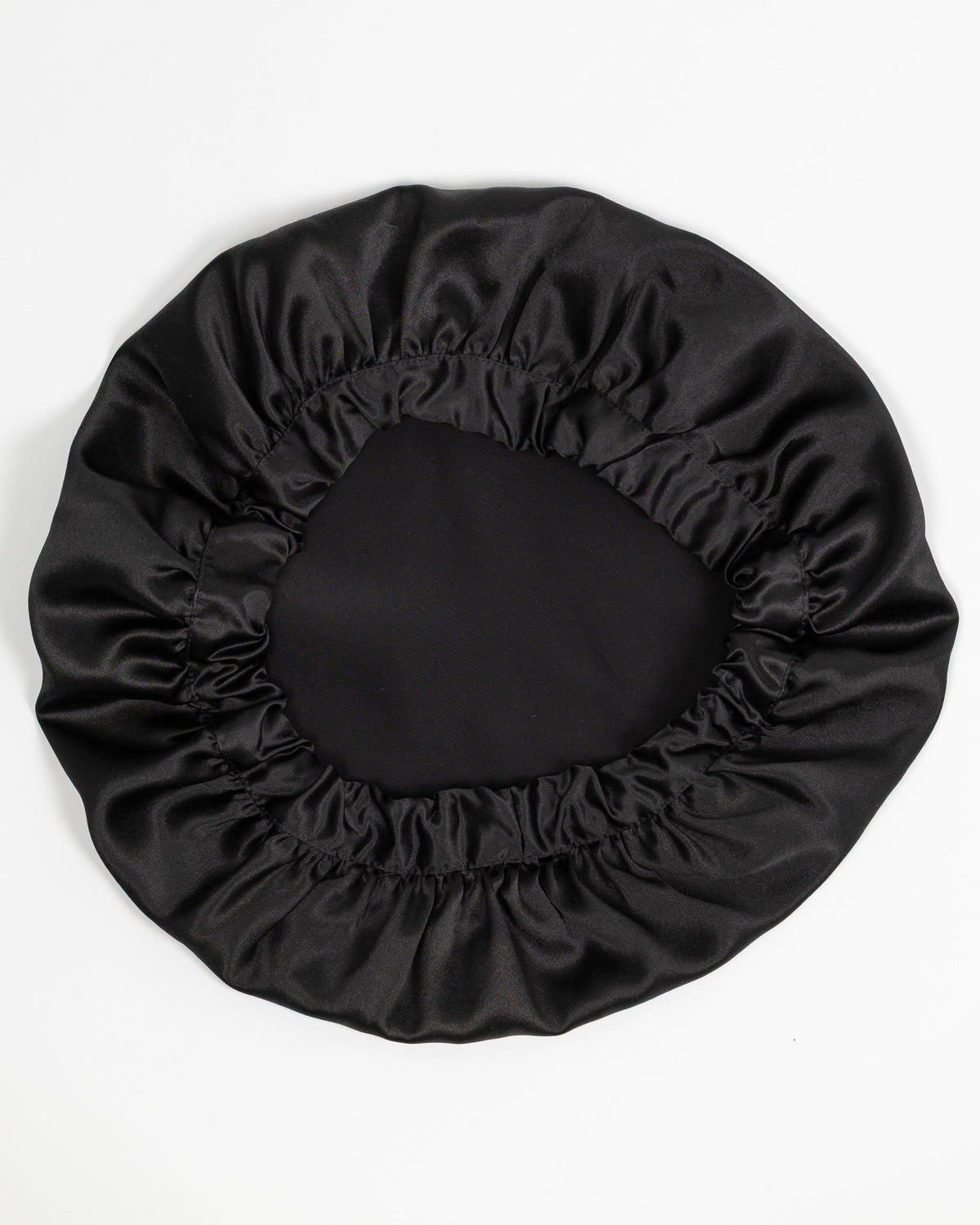 Bonnet 100% Mulberry Silk - Midnight Black
