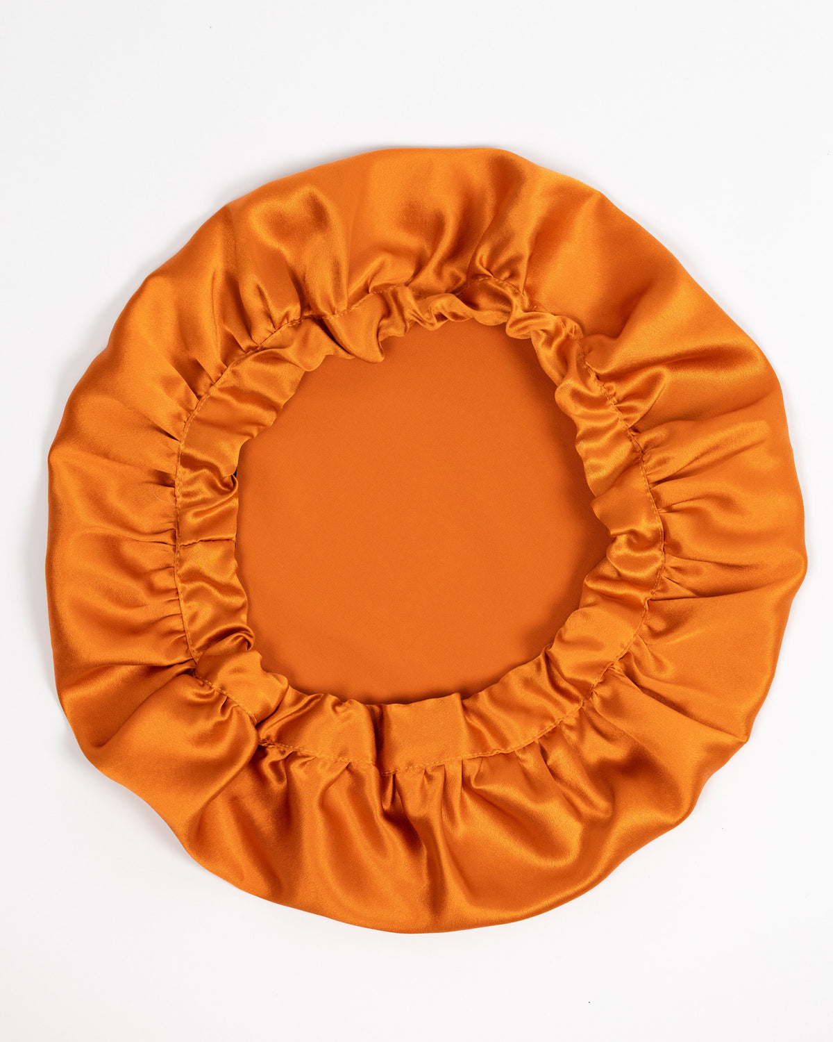 Bonnet 100% Mulberry Silk - Mandarin Orange