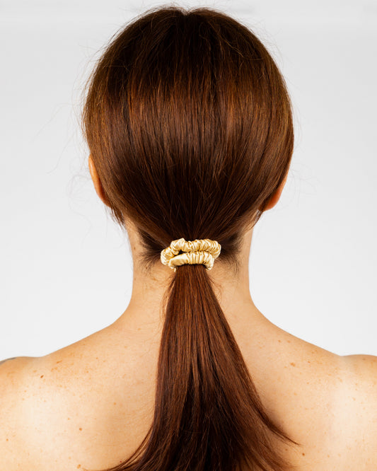 Skinny 100% Mulberry Silk - Champagne