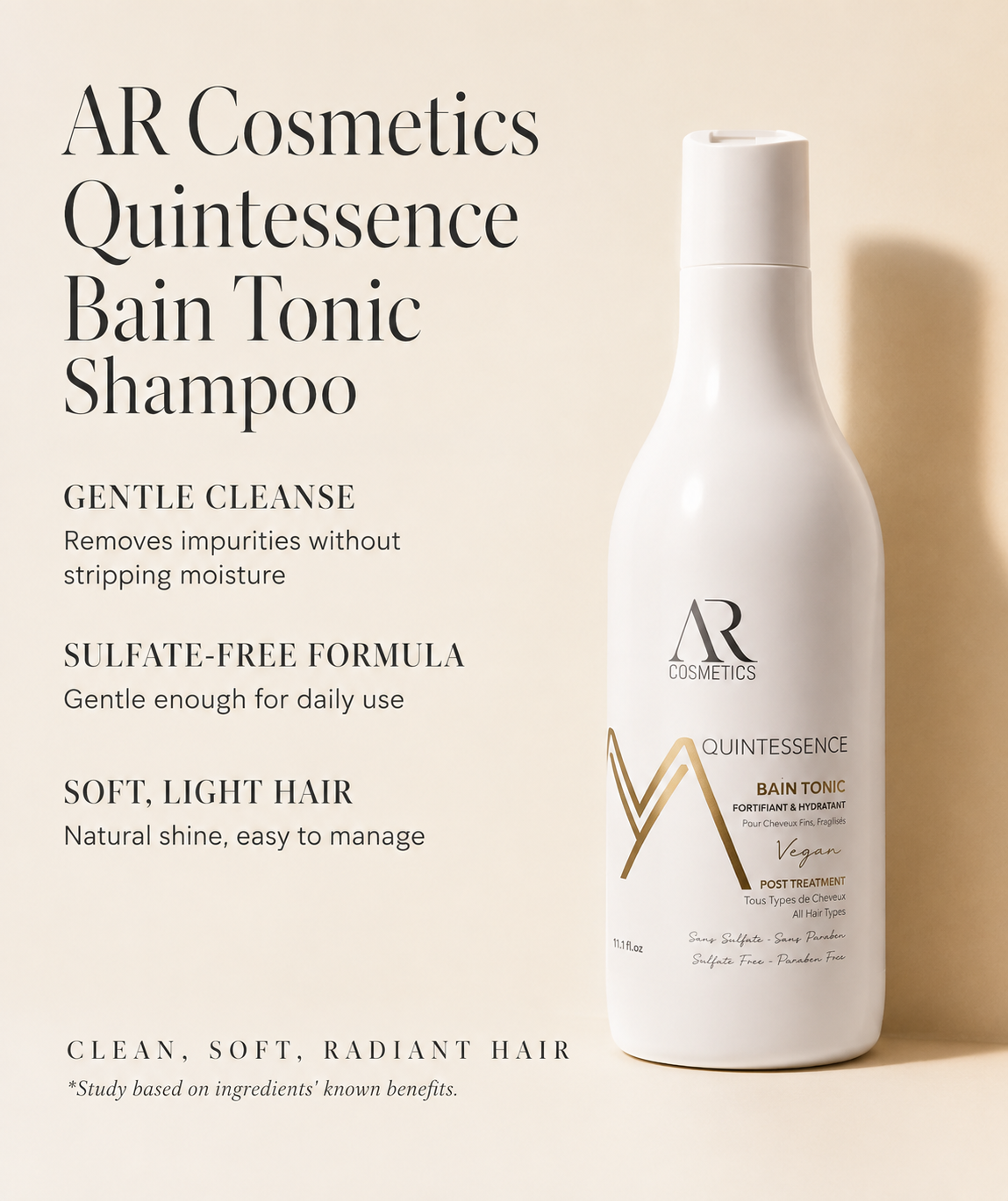 AR Cosmetics - My Quintessence Bain Tonic Shampoo 300ml