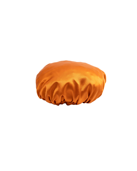 Bonnet 100% Mulberry Silk - Mandarin Orange