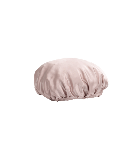 Bonnet 100% Mulberry Silk - Lotus Powder Pink