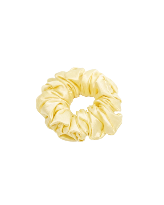 Scrunchy 100% Mulberry Silk - Melted Butter