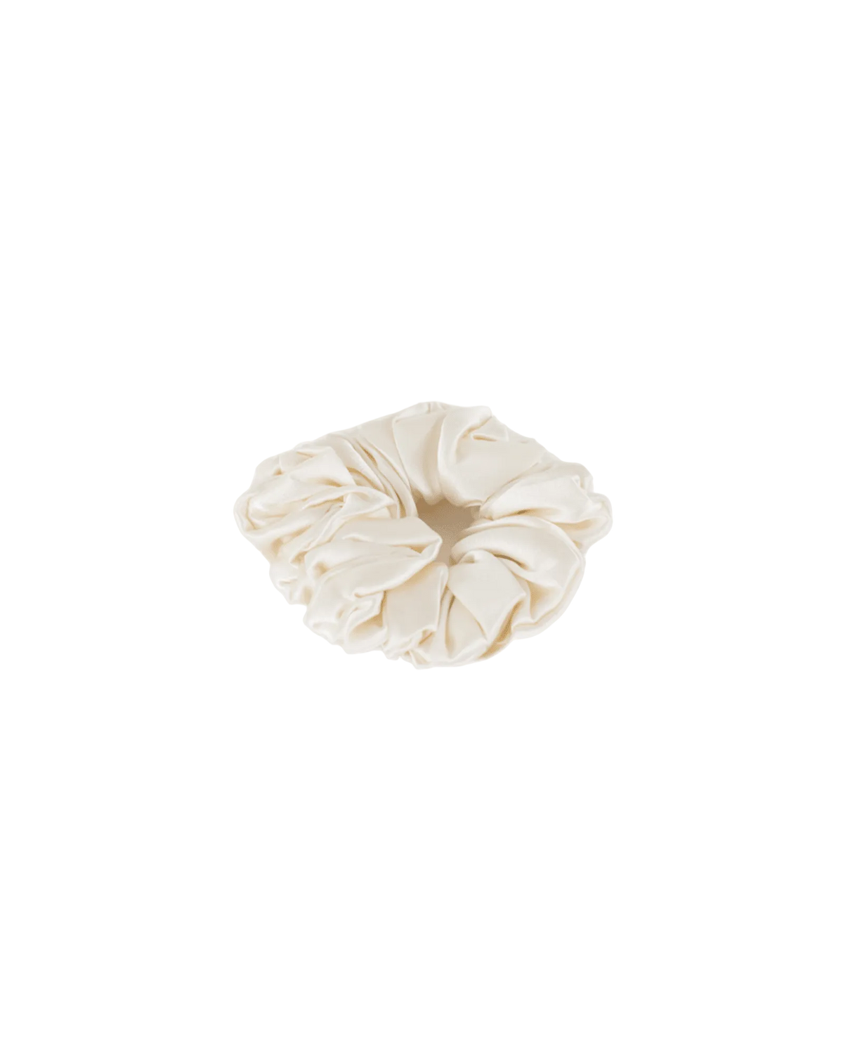 Scrunchy 100% Mulberry Silk - Cream