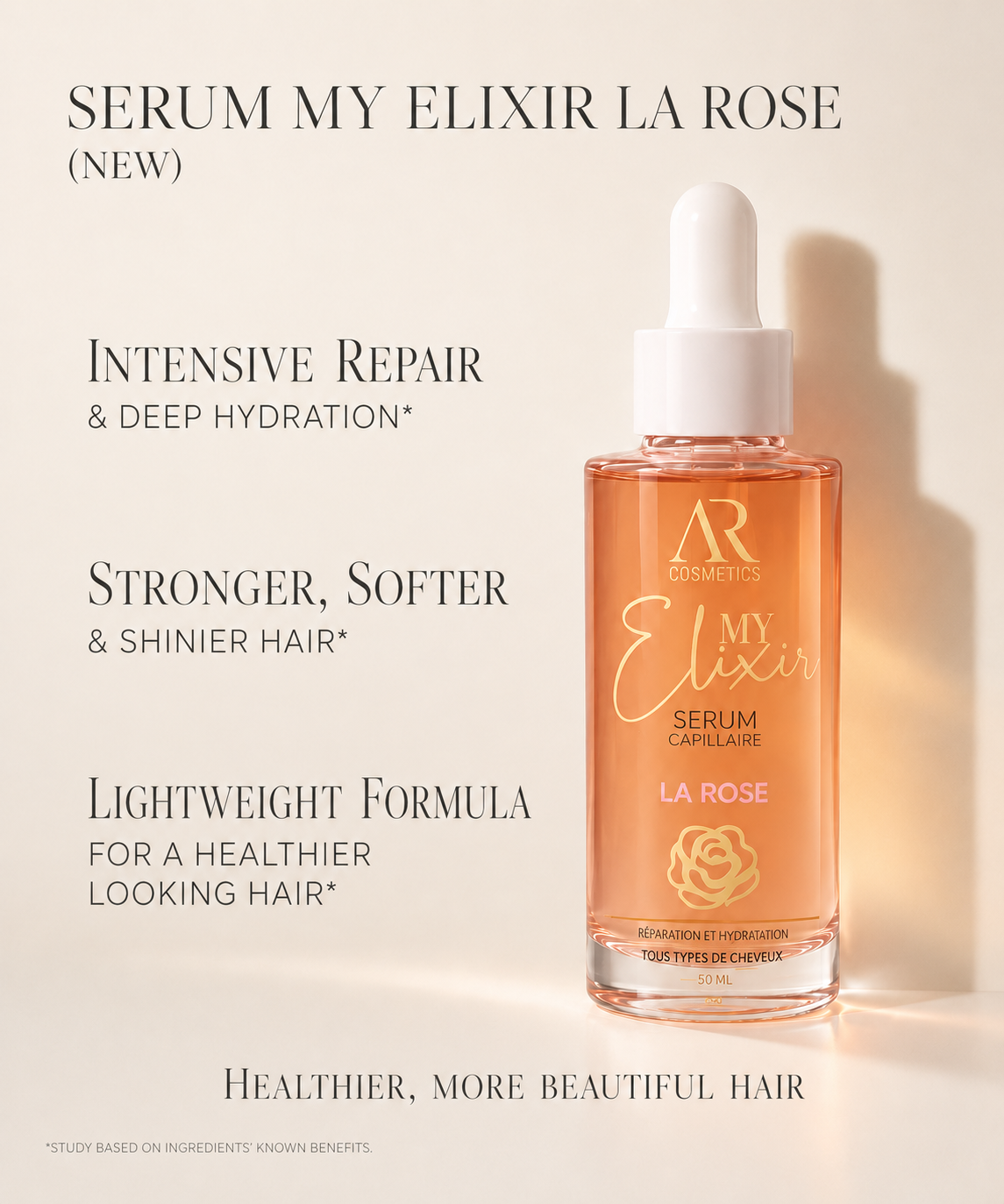 AR Cosmetics - My Elixir Hair Serum 60ml